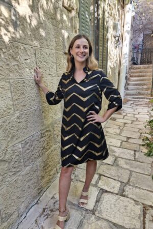 שמלת שיר שחורה