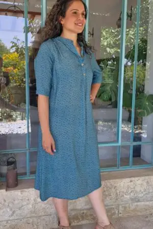 שמלת דניאלה טורקיז