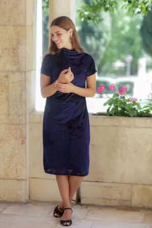 שמלת דיאנה כחולה