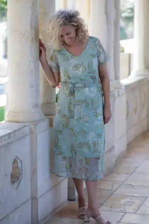 שמלת איילה ירוקה