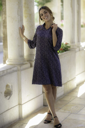 שמלת קימונו כחול