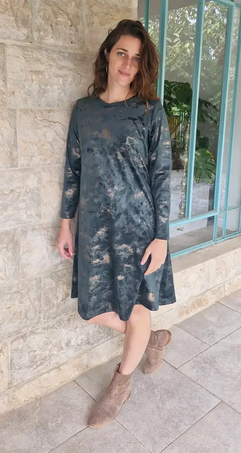 שמלת אלה ירוקה