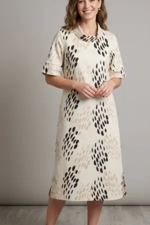 שמלת קנדי שמנת