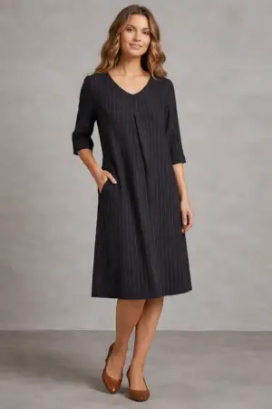 שמלת שקד שחורה